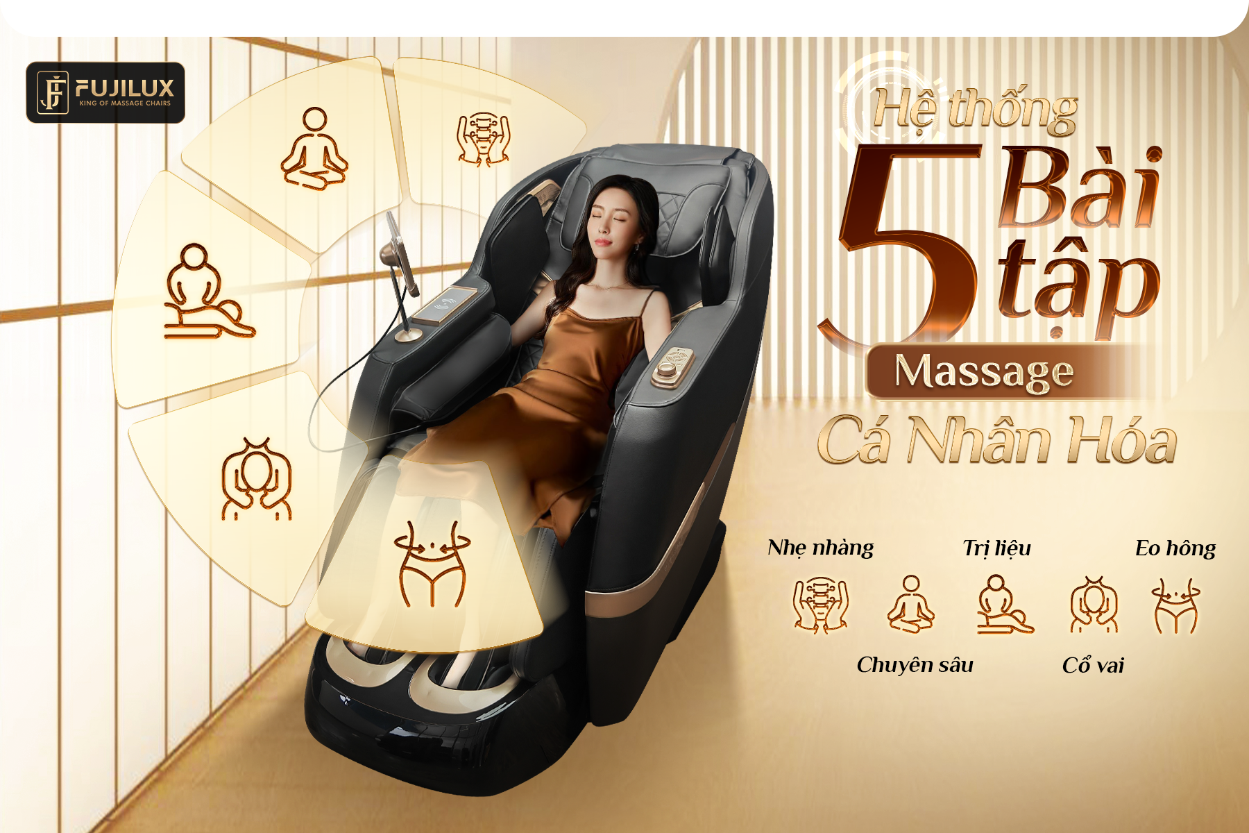 5 Bài tập massage tự động chuyên sâu