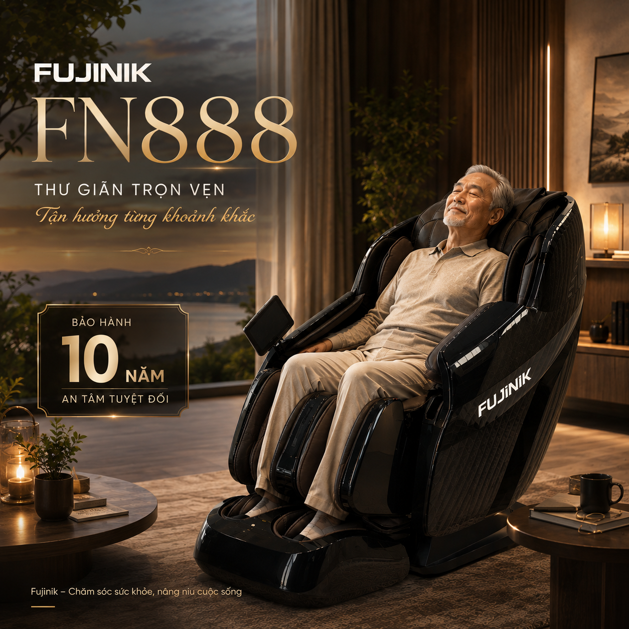 Ghế Massage Fujilux FN888 
