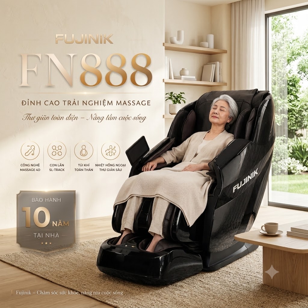 Ghế Massage Fujilux FN888