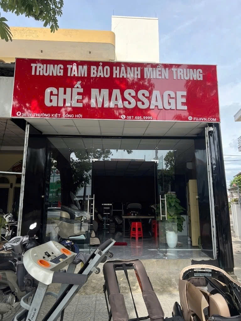 Địa chỉ bảo hành ghế massage