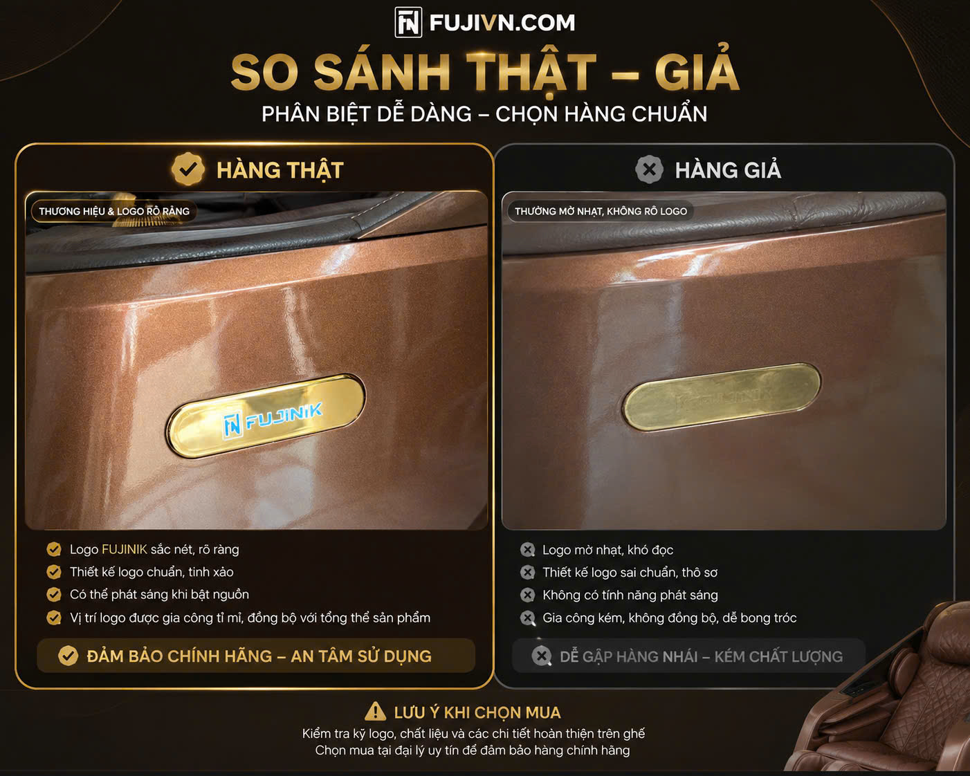 Logo Fujinik S99 Limited và hàng giả, hàng nhái