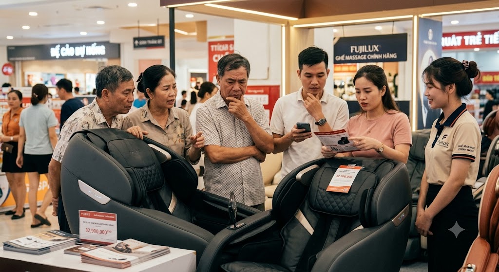 mua ghế massage tại quảng trị