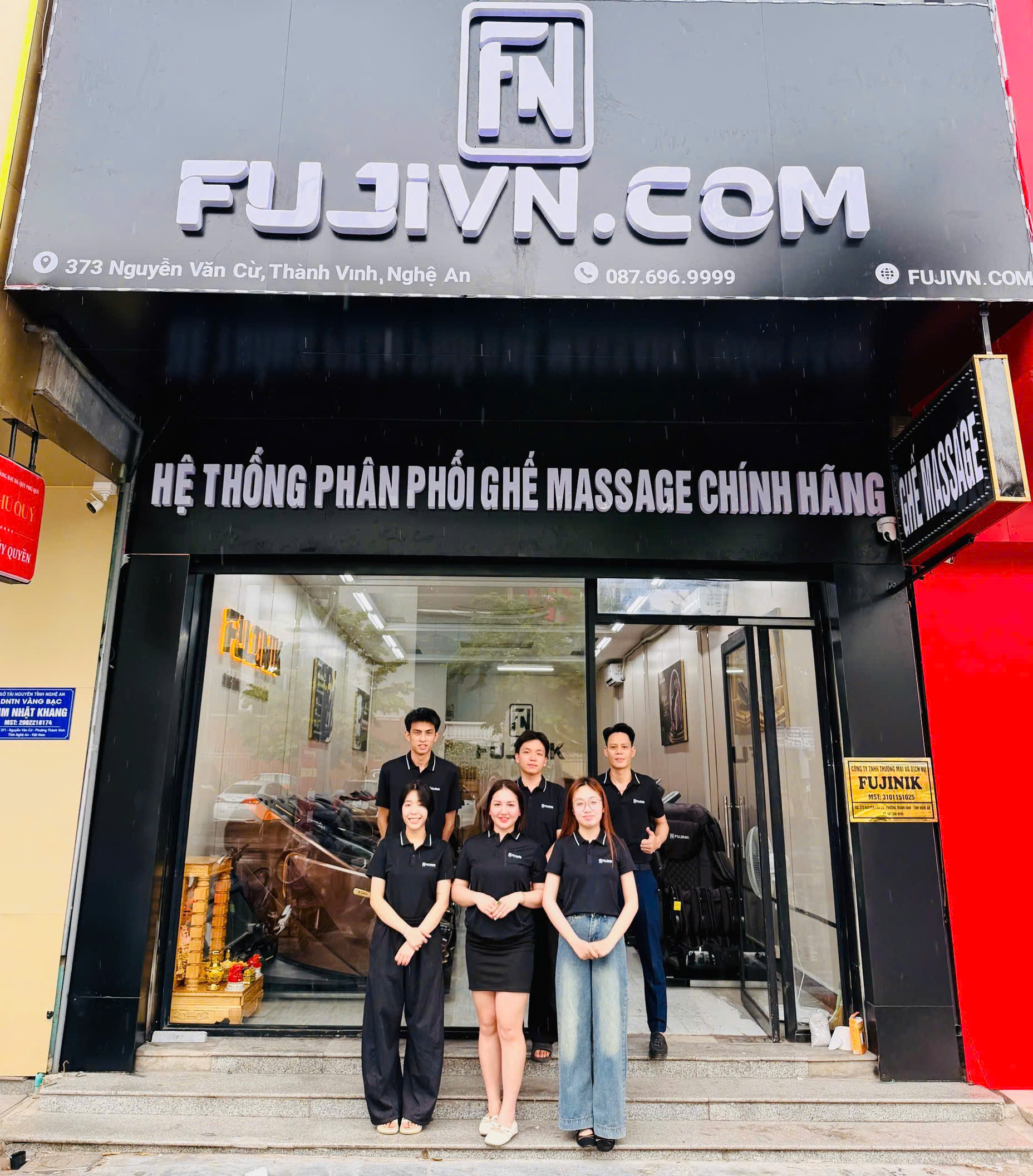 Hệ thống Showroom Ghế Massage Fujivn.com Tại Nghệ An
