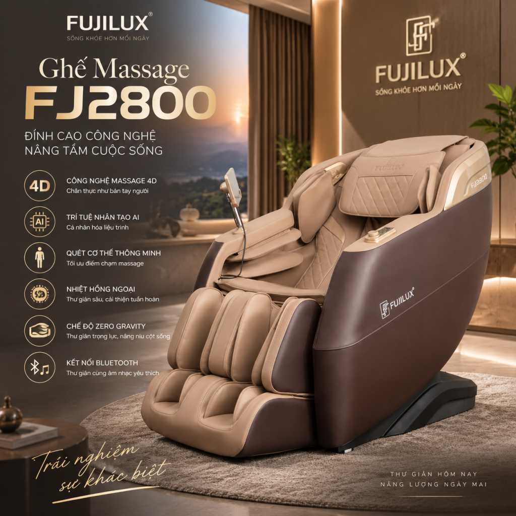 Ghế massage FUJILUX FJ2800